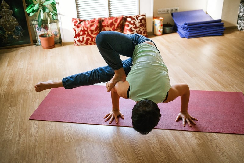 Vinyasa Flow yoga practice